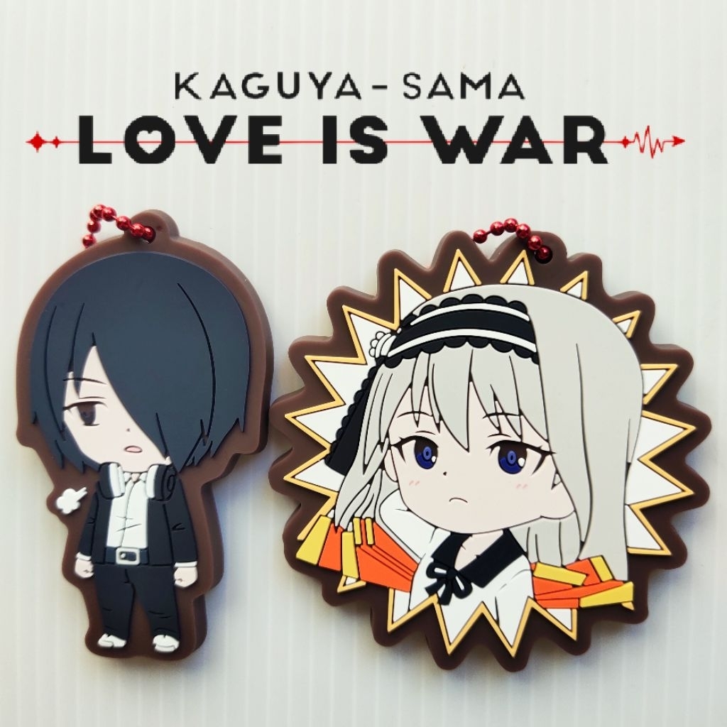 พวงกุญแจ Kei Shirogane / Yu Ishigami - Kaguya-sama Love Is War  Kaguya-sama wa Kokurasetai ญี่ปุ่นมื