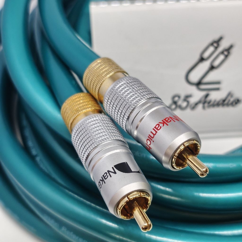 สายสัญญาณ RCA ORTOFON Reference 8NX ( ราคาต่อ 2 เส้น ) เข้าหัว Nakamichi ให้เสียงเต็มอิ่มในทุกย่านเสียง!! ราคา ถูกที่สุด ดีลบีเคเค แกลเลอรีภาพที่ 2