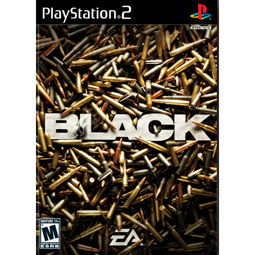 [PS2] BLACK (1 DISC) เกมเพลทู แผ่นก็อปปี้ไรท์ PS2 GAMES BURNED DVD-R DISC