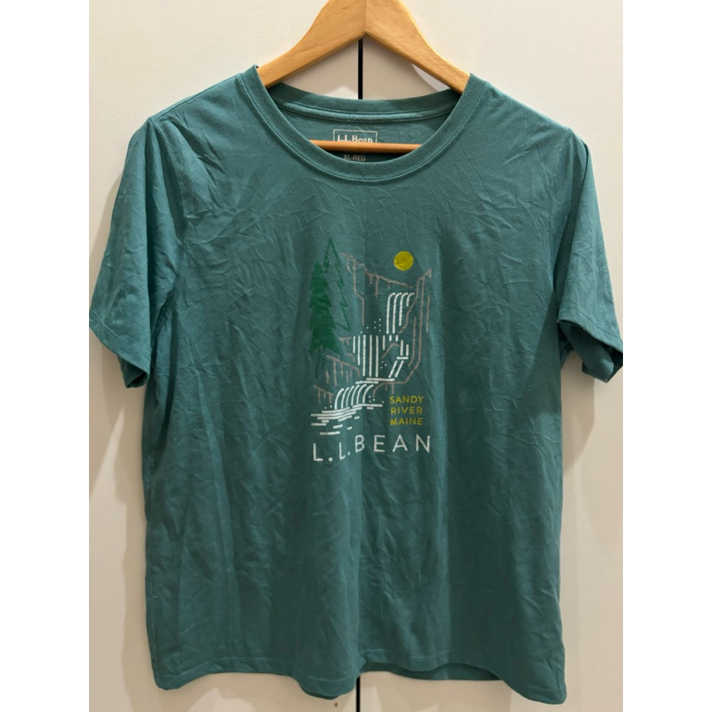 เสื้อยืดคอกลม L.L.Bean อก42