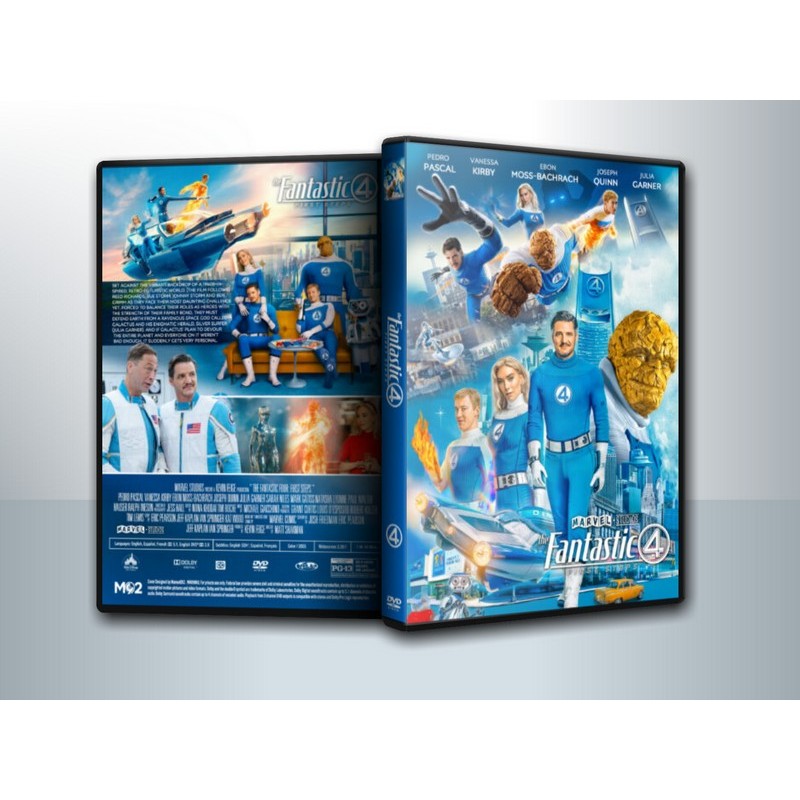 [ DVD Movie มีปก+สกรีนแผ่น ] The Fantastic Four : First Steps (2025) เดอะ แฟนแทสติก 4 : จุดเริ่มต้นป