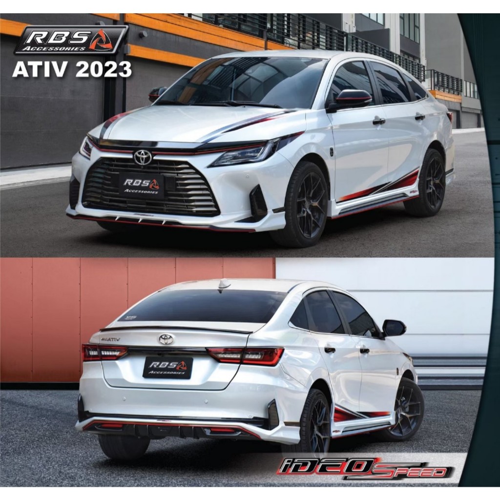 ชุดแต่งรถยนต์ TOYOTA YARIS 2023 ATIV  4D IDEO SPEED