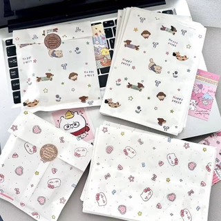 ✔[🇹🇭พร้อมส่ง🎁]ถุงกระดาษ ถุงกระดาษของขวัญ ลายโบว์น่ารัก ขนาด17*12cm ราคา10ชิ้น dai1