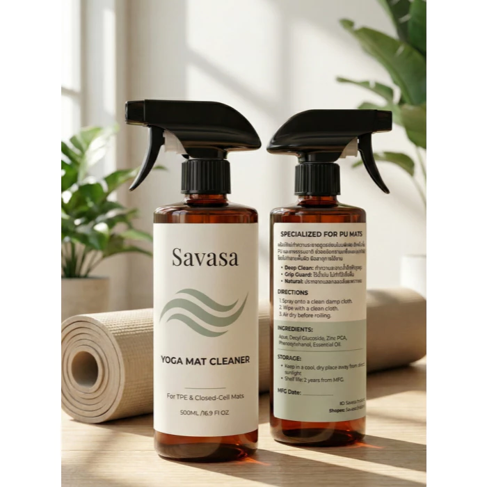 สเปรย์ทำความสะอาดเสื่อโยคะ PU Yoga Mat Cleaner สำหรับ Liforme Manduka Lululemon thumbnail 3