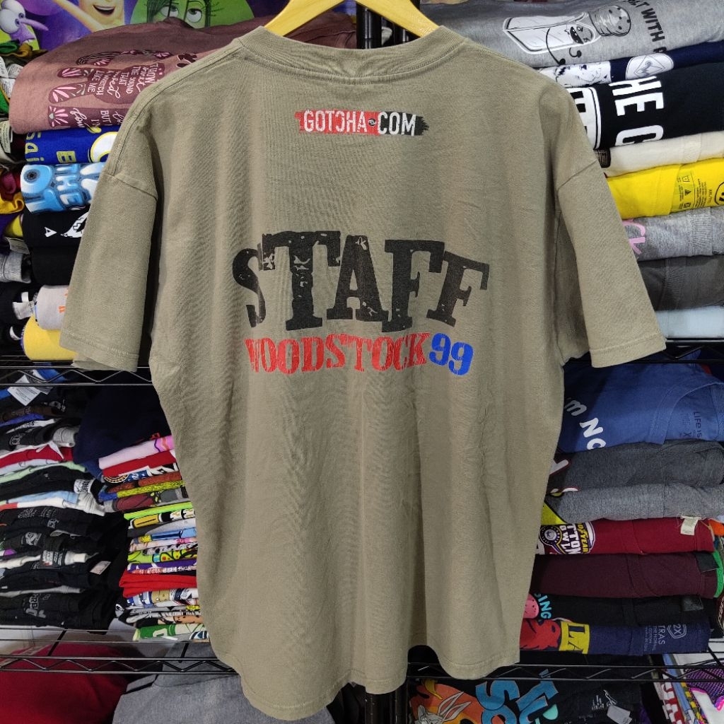 เสื้อยืดงานเทศกาลดนตรี WOODSTOCK 1999