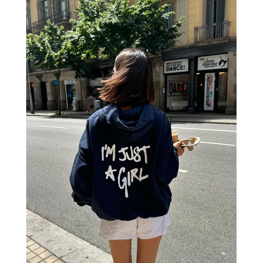 (pre order) Subdued I’M JUST A GIRL HOODIE