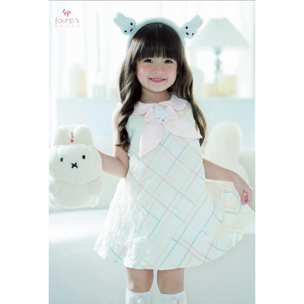 เสื้อผ้าเด็ก : แบรนด์ MIFFY แท้ เดรส6y มิฟฟี่