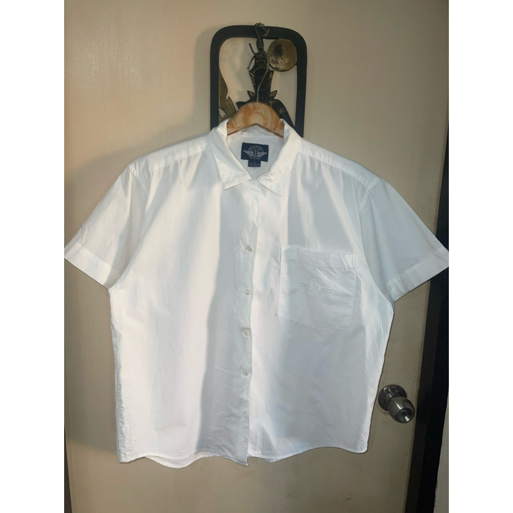 เชิ้ตขาวหญิง dockersแท้แบบสวย.. อก46