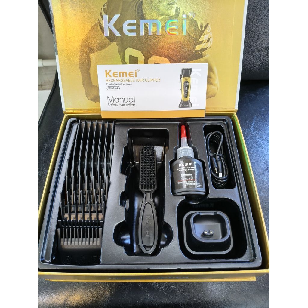 อุปกรณ์สำหรับปัตตาเลี่ยนKEMEIรุ่นKM-90-4*เฉพาะอุปกรณ์ยกชุดไม่มีปัตตาเลี่ยนไม่แยกชิ้น*