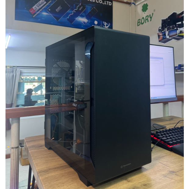 MSI H610M-E i3 12100F Asus RX 560 512GB M.2 16GB DDR4 3200  Corsair RM1000x Shift