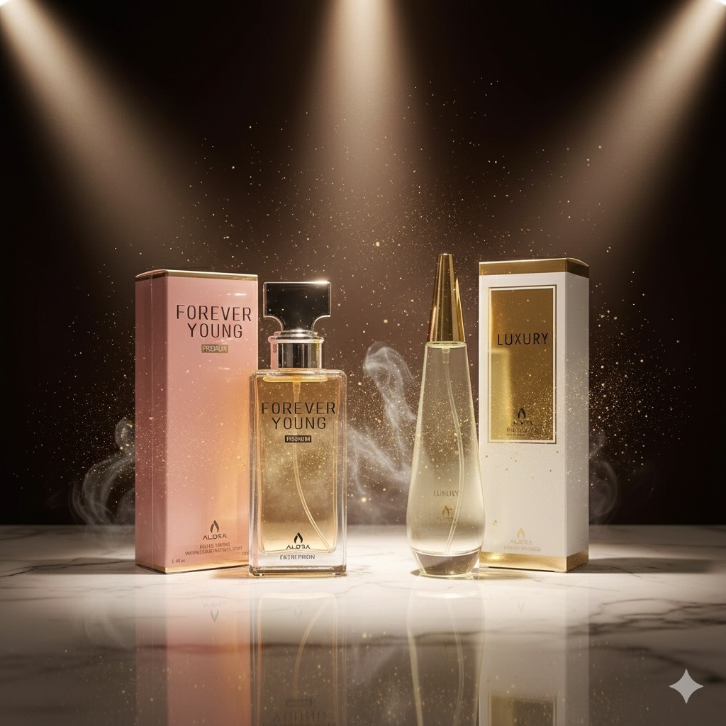 โปรคู่2ขวด ALORA LUXURY ดอกไม้สีขาว FOREVER YOUNG EDP เย้ายวน สดชื่น น้ำหอมผู้หญิง perfume - 3248