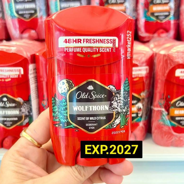 Old Spice Deodorant 50 ml,โรลออน,roll on, ระงับกลิ่นกาย, โอลด์สไปซ์, EXP.2027 ราคา ถูกที่สุด ดีลบีเคเค แกลเลอรีภาพที่ 6