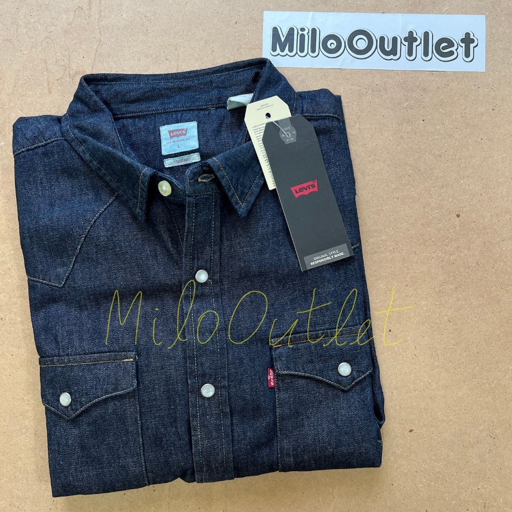 เสื้อเชิ้ต Levi's รุ่น Western Standard Fit - Made in India/Bangladesh ของแท้ 100%