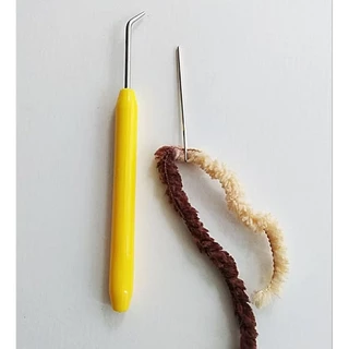 บล็อกไม้ถักผ้าพันคอ บล๊อกตะปู Easy Knitting Loom 16หลัก ตัวบล๊อกขัดเรียบ หัวเข็มตะปูกลมลื่นถักง่าย (ไม่รวมตะขอเกี่ยว)