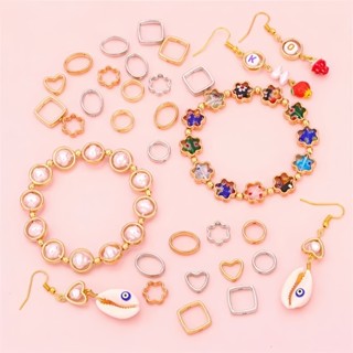 50ชิ้น กรอบห่อลูกปัด สองรู สเปเซอร์ St.kunkka กรอบรูปลูกปัดร…