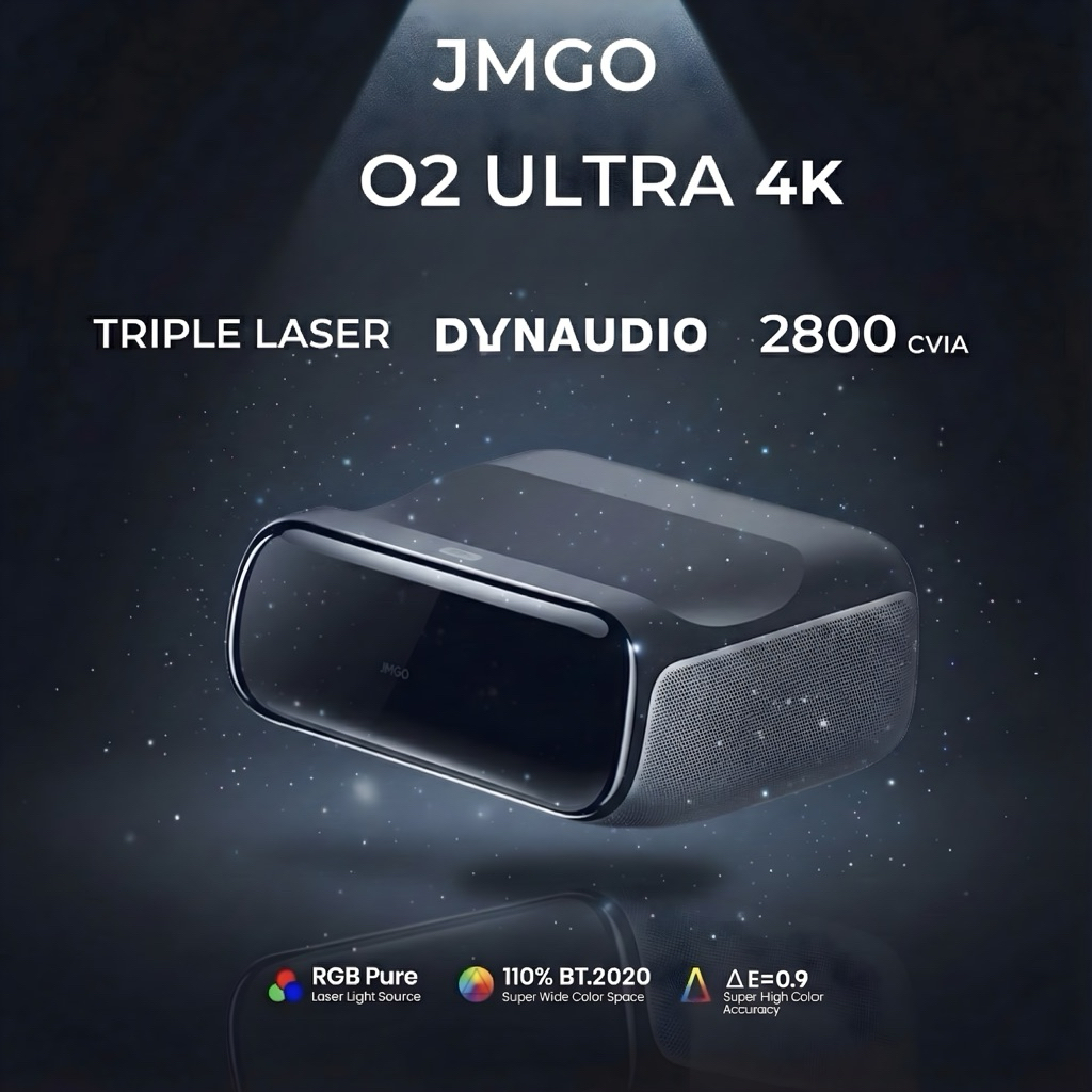 [ร้านไทย] JMGO O2 Ultra Triple Laser Ultra Short Throw