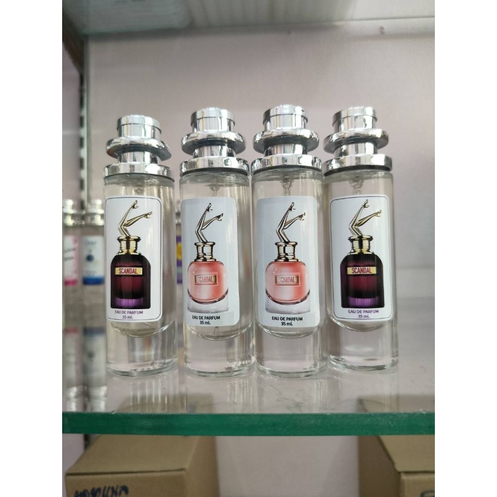 น้ำหอมยกขา scandal ขนาด35 ml หัวฉีดสเปรย์