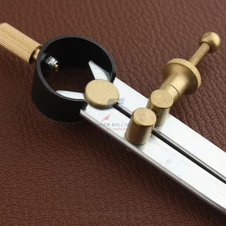 เวอร์เนียวัดระยะงานหนัง ปากแหลม 15 cm. แบบปรับสกรู | เครื่องมือทำงานหนัง วัดระยะขอบหนัง