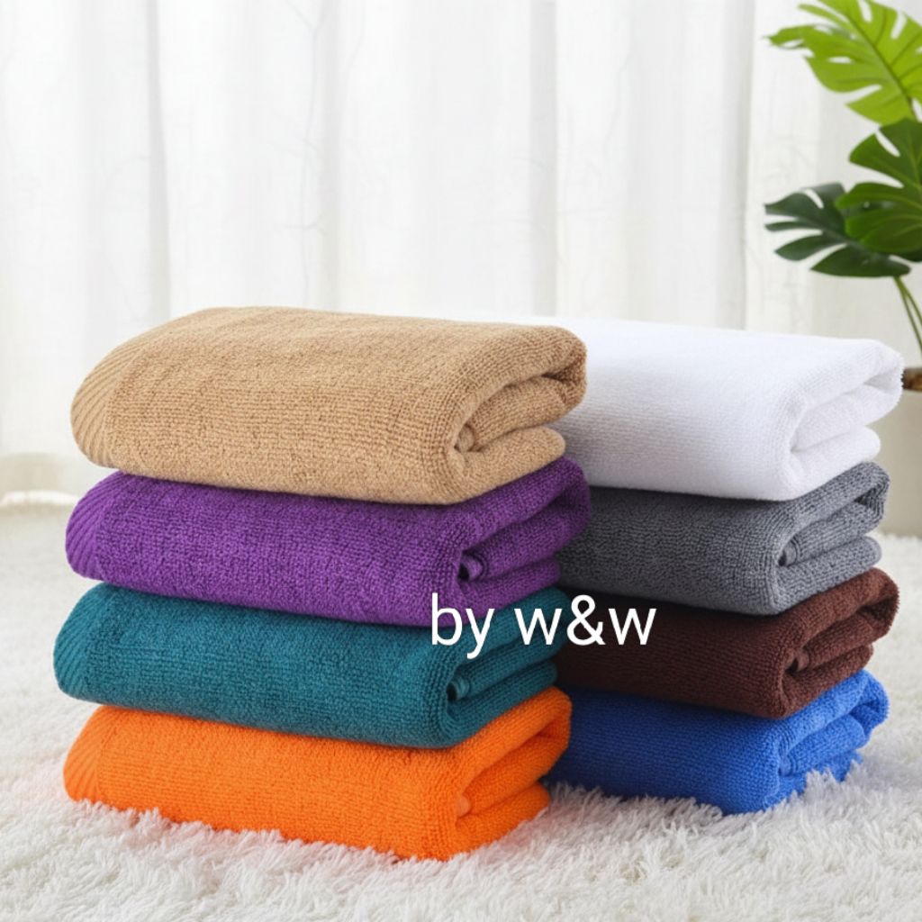 🍃ผ้าเช็ดตัวโรงแรม cotton100%🍃
