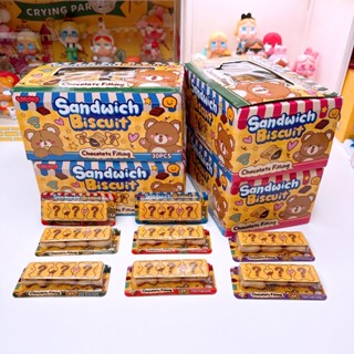 ช็อกโกแลตบิสกิตแซนวิชรูปหมี [1 กล่อง 30 ชิ้น]