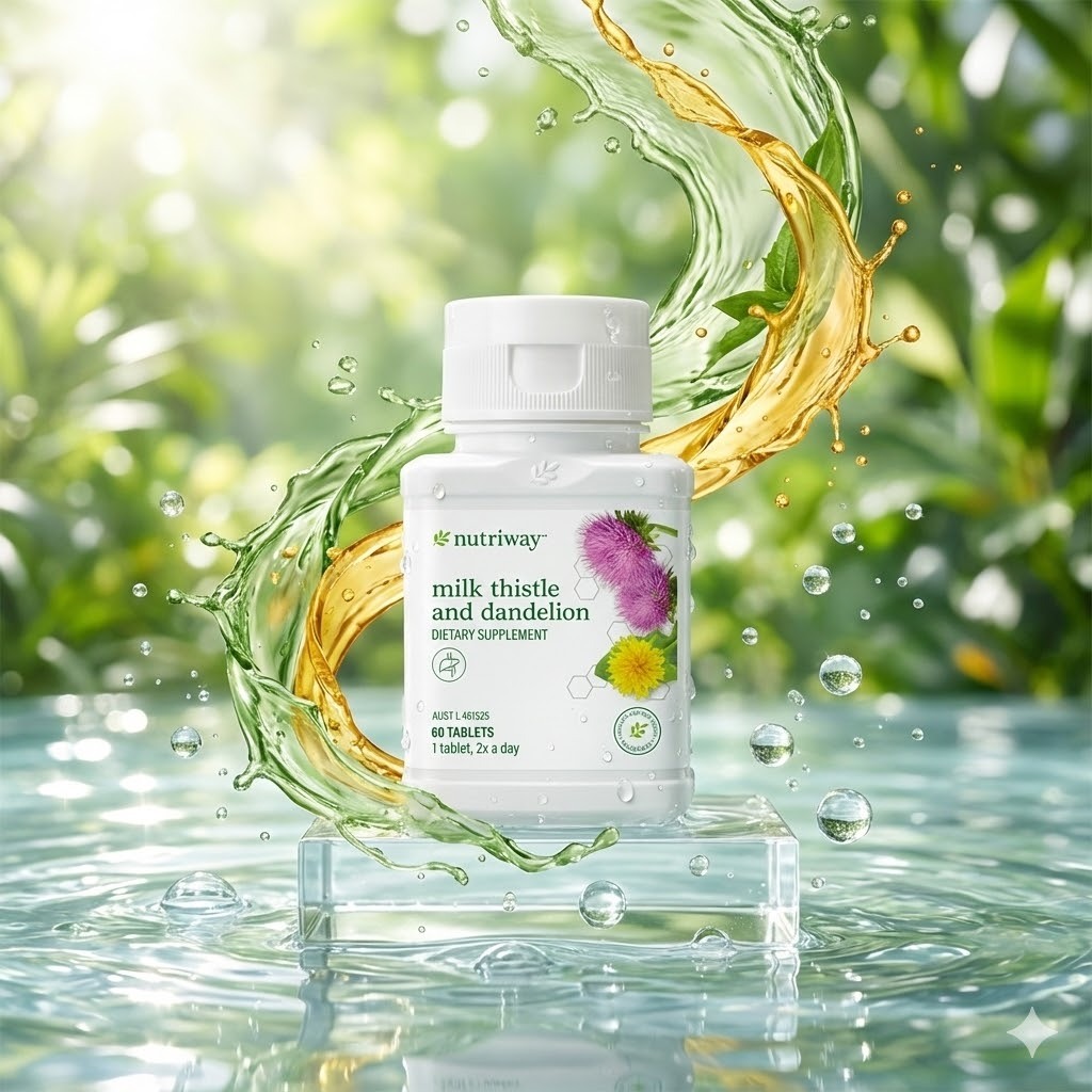 NUTRIWAY™ Milk Thistle and Dandelion - 60 Tablets （Australia）exp.01.2027