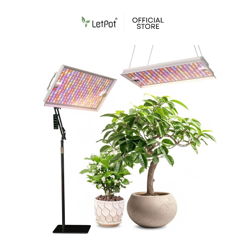 LetPot Smart Grow Light ไฟปลูกต้นไม้ในร่มอัจฉริยะ 100W ปลูกต้นไม้ในอาคาร ปลูกผักในคอนโด ควบคุมผ่าน Mobile Application