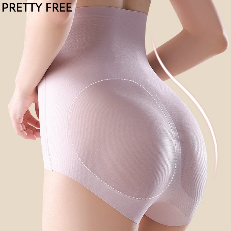 PRETTY FREE กางเกงเก็บหน้าท้อง เก็บพุง เอวสูง เรียบเนียน รุ่น