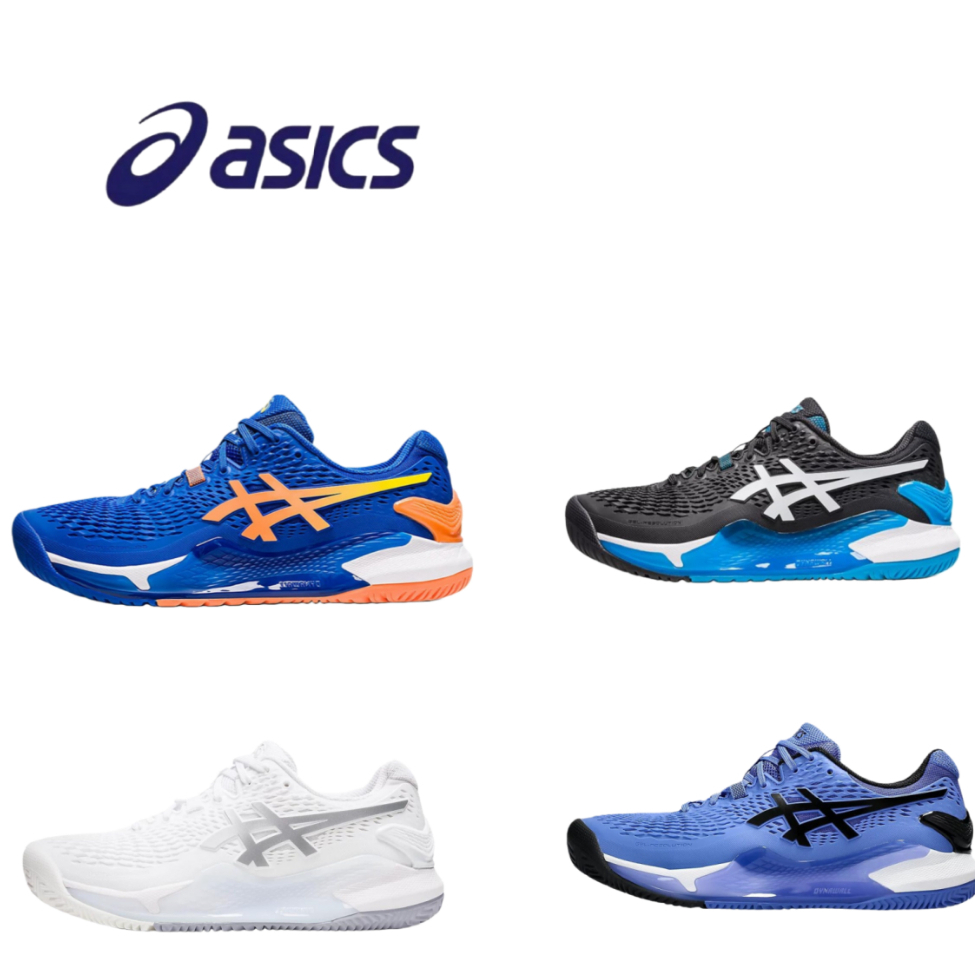 รองเท้าเทนนิส Asics Gel-Resolution 9 สำหรับการเล่นและเดินทาง