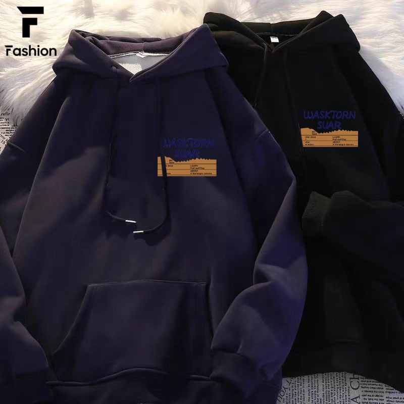 เสื้อสเวตเตอร์คู่ สไตล์เกาหลี แขนยาว Unisex หนานุ่ม ใส่สบาย