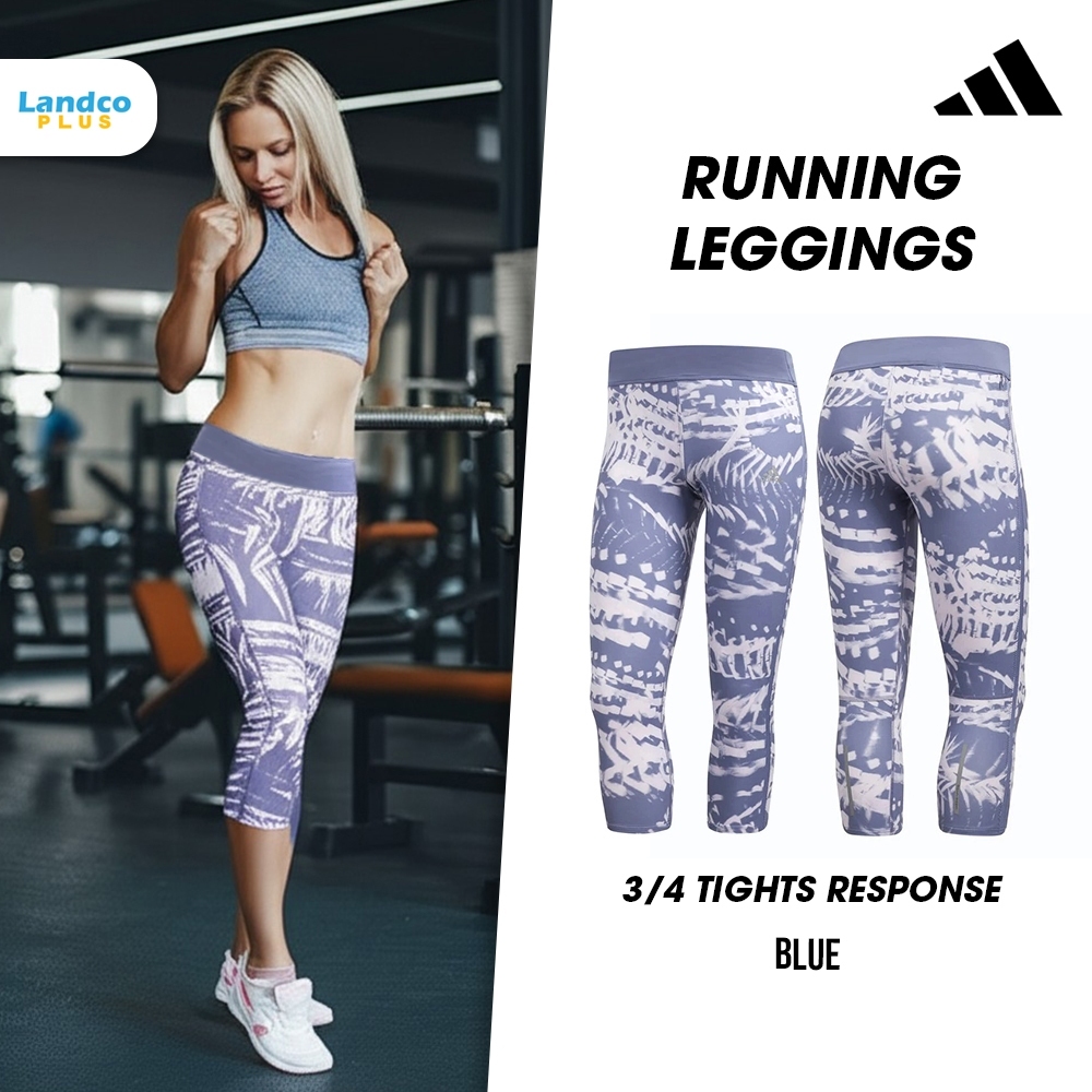 Adidas อาดิดาส กางเกงรัดรูป กางเกงวิ่ง (กางเกงสามส่วน) RN W 3/4 Tights Response Q2 CF1029 P (1400)