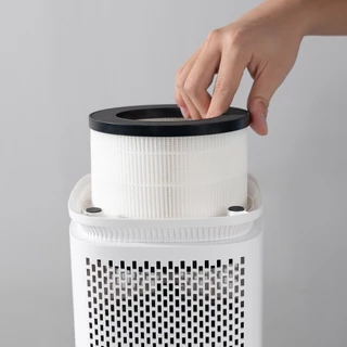 Simplus filter element เครื่องฟอกอากาศสำหรับห้องนอน PM2.5 กำจัดสารก่อภูมิแพ้ด้วยแผ่นกรอง HEPA H11 KQJH008LV