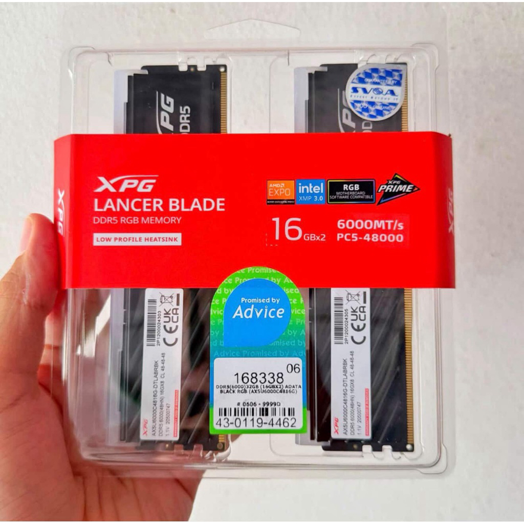 Ram DDR5 16x2 ของใหม่ ประกันศูนย์ไทย