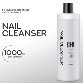 คลีนเซอร์ BBM Cleanser 3ขนาด 500●1,000ml.●ขวดปั๊ม 200ml. ทำความสะอาดหน้าเล็บ เช็ดความเหนียว