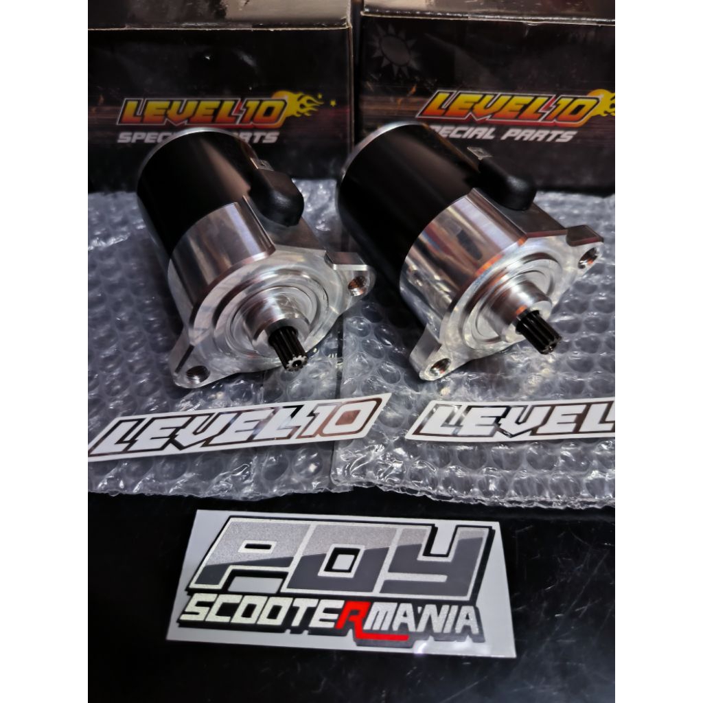 Level10 ไดร์สตาร์ทแต่งdioลูกโต