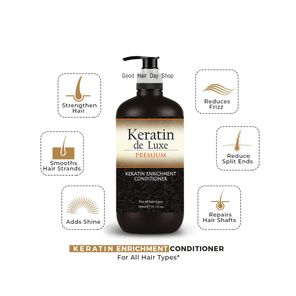 Keratin de Luxe แชมพู ครีมนวด
