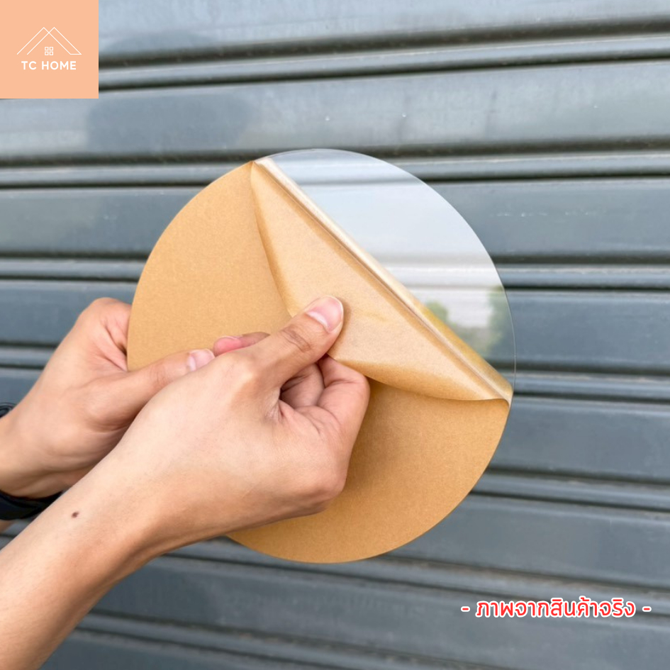 แผ่นอะคริลิค วงกลมใส เส้นผ่านศูนย์กลาง 50 ซม. ความหนา 2/2.5/3/4/5/6/8/10 มม. แผ่นวงกลมใส แผ่นป้าย - รูปที่ 2