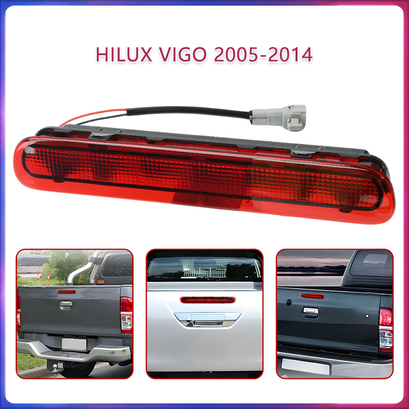 ไฟเบรค LED กันน้ำ 100% สำหรับ Toyota Hilux Vigo 2005-2012 รุ่น 81570-0K080 แสงสว่างสูง ติดตั้งง่าย ร