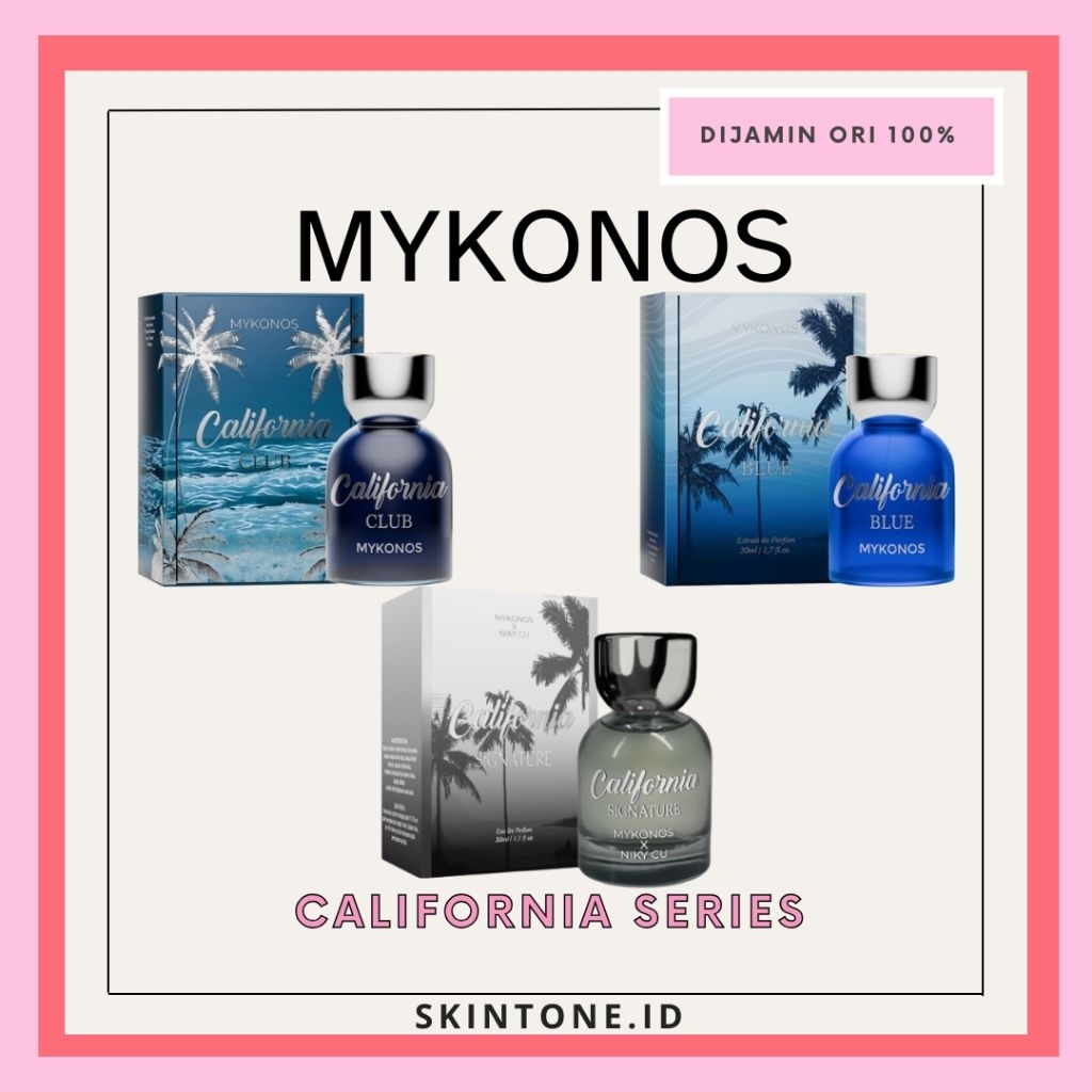 mykonos California blue/club /signature/extrait de perfume