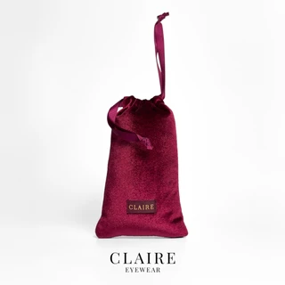CLAIRE : Velvet Glasses Pouch | ถุงเก็บแว่นตากำมะหยี่ Limited Edition
