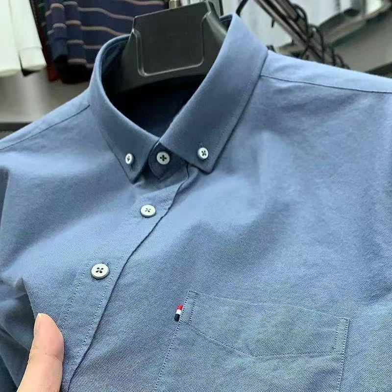 เสื้อเชิ้ตคอปก แขนสั้น ผ้า Premium Oxford By ทรงเข้ารูป รีดง่ายยับยาก ยิ่งซักยิ่งนิ่ม