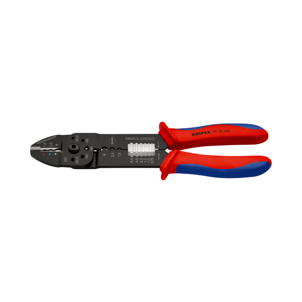 KNIPEX Crimping Pliers 240 mm คีมย้ำ 240 มม. รุ่น 9732240