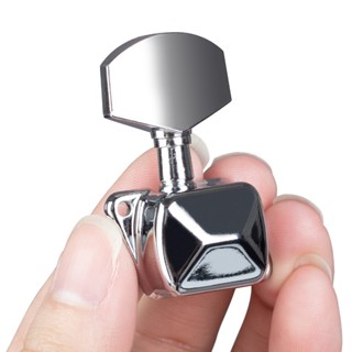 Rizo ลูกบิดกีตาร์โปร่ง แบบเปลือยมีฝาครอบ เหล็กชุบโครเมียม ขา…