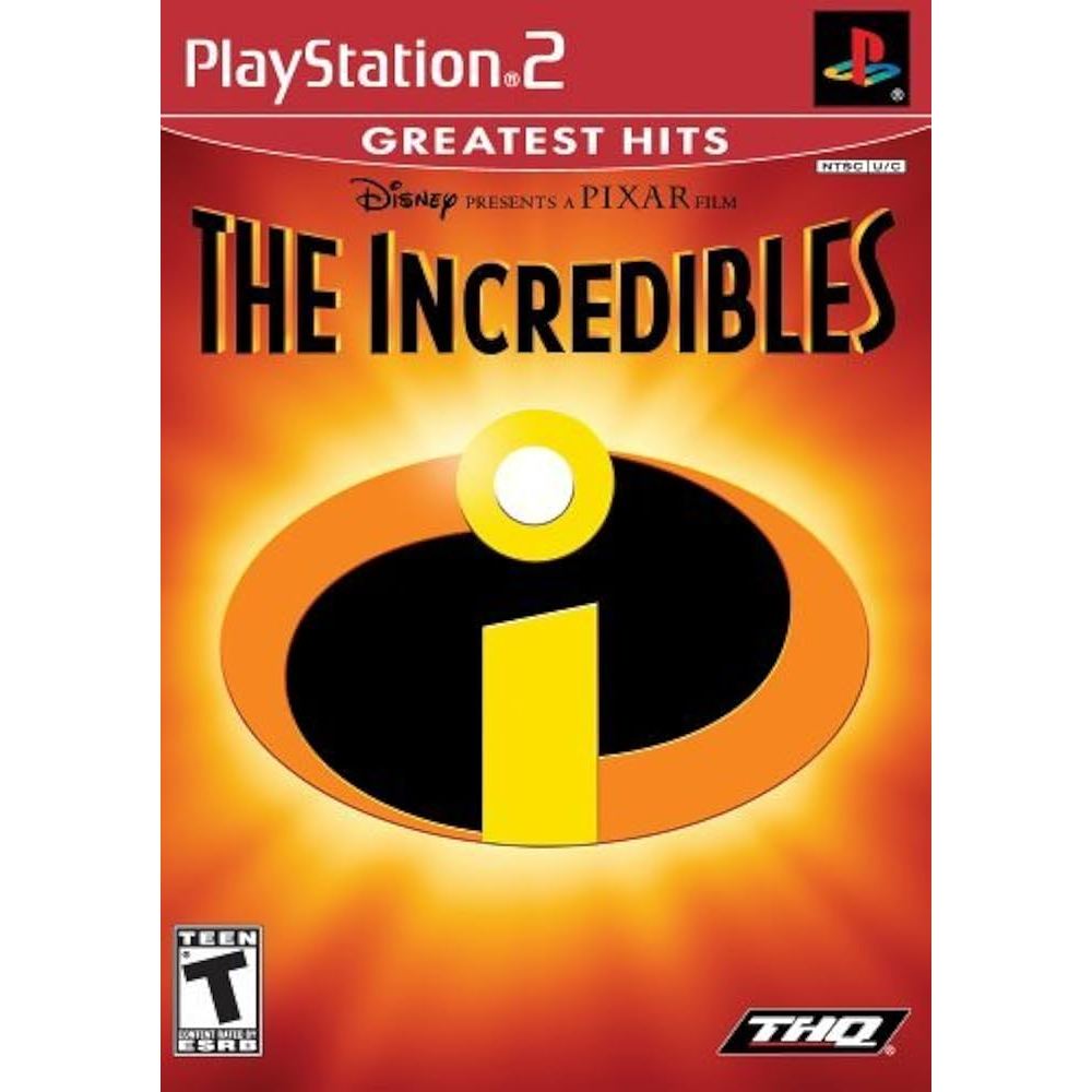 แผ่นเกม PS2 Disney-Pixar The Incredibles (USA)
