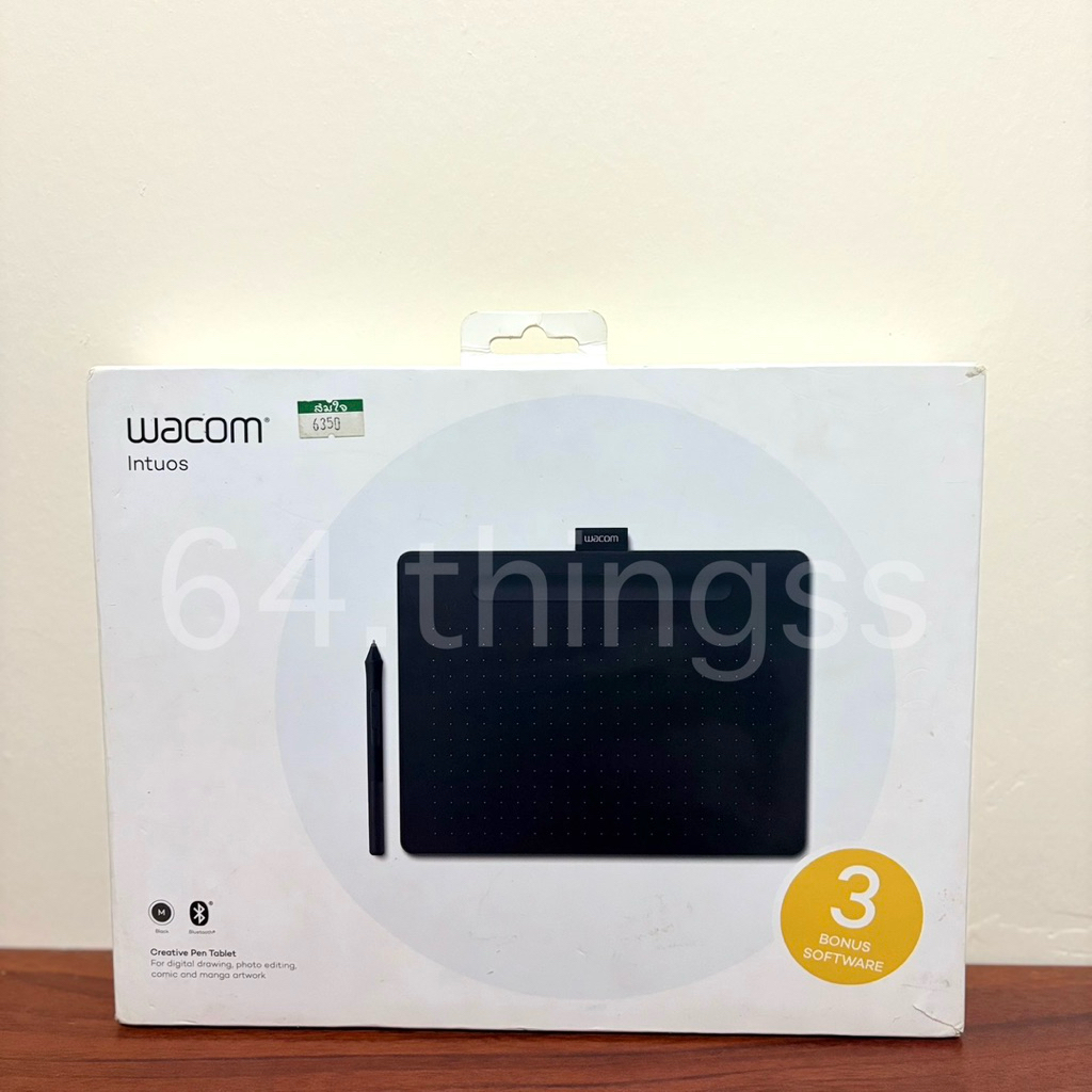 ส่งต่อเม้าส์ปากกา Wacom Intuos M Black (Bluetooth) สภาพดี เหมือนใหม่