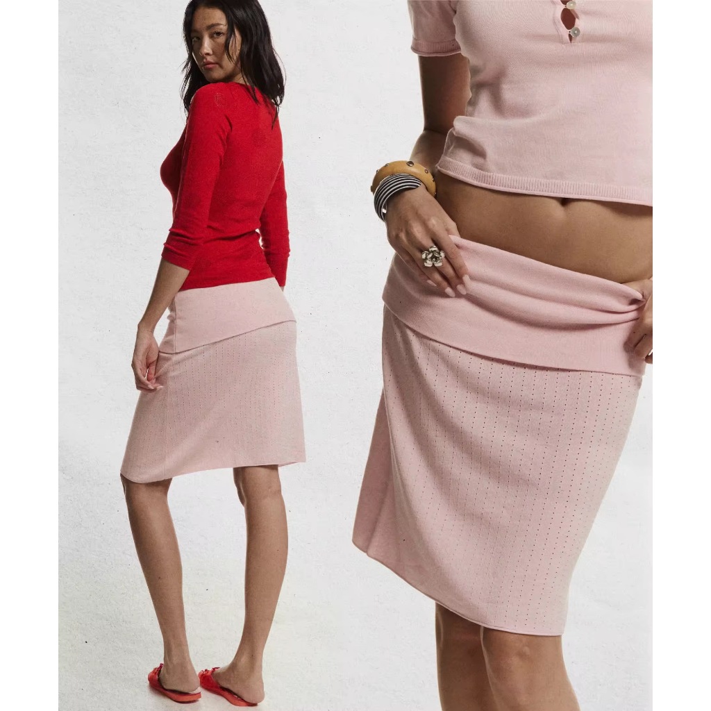 HerSonders | Sadie Pencil Skirt (2 colors) – กระโปรงไหมพรม ทรงดินสอยาวระดับเข่า ผ้านุ่ม premium lyocell ใส่สบาย ระบายอาก