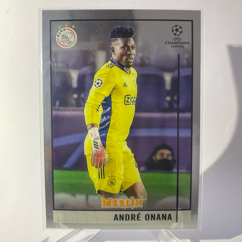 การ์ดนักฟุตบอล ANDRE ONANA, AJAX, TOPPS MERLIN 2021