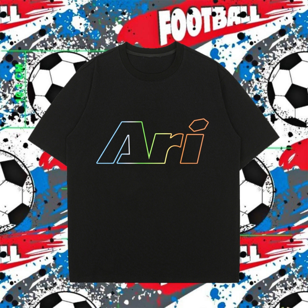 [NEW] Ari Football casual T-shirt ผู้ใหญ่ เสื้อยืด S-5XLใส่สบาย ระบายอากาศได้ดี งานเย็บประณีต Unisex มีหลายสไตล์ให้เลือก