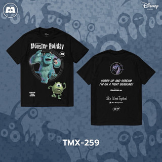 เสื้อยืดการ์ตูน ลาย Monsters Holiday ลิขสิทธิ์แท้ DISNEY (TM…