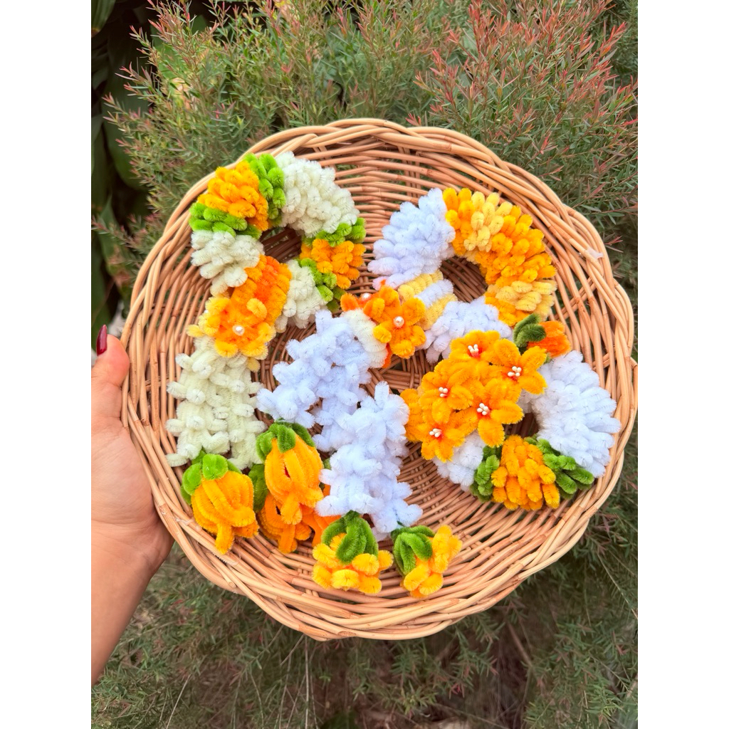 พวงมาลัยไหว้ครู พวงมาลัยวันแม่ 🌼🌸สามารถเปลี่ยนสีได้ แจ้งทางช่องแชทแม่ค้า