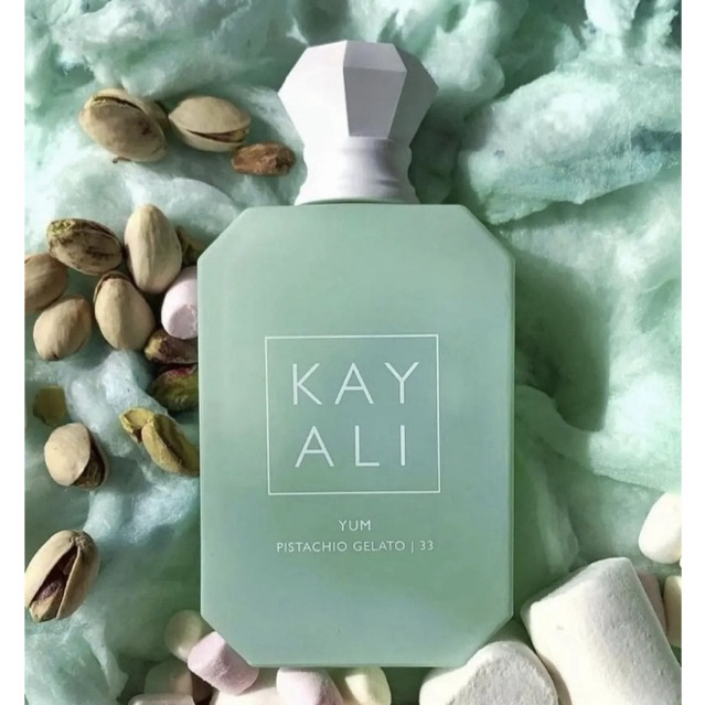 (ขนาดทดลอง)~🥑🍨 Kayali Yum Pistachio Gelato EDP🍨🥑 Sweet Powdery Woody & Vanilla แท้💯จากช้อป